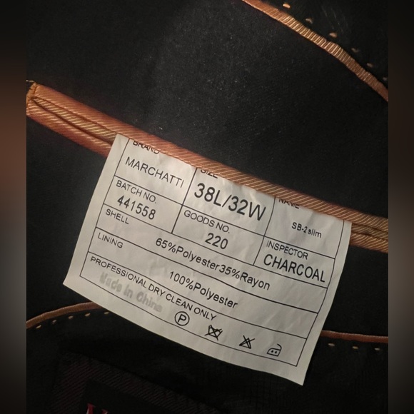 Black man’s suit- Marchattis - Picture 5 of 5
